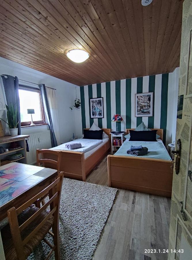 Ferienwohnung Beeden - Zur Glasschmiede Homburg  Esterno foto
